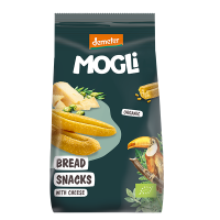 MOGLi Organic Cheese Bread Snacks